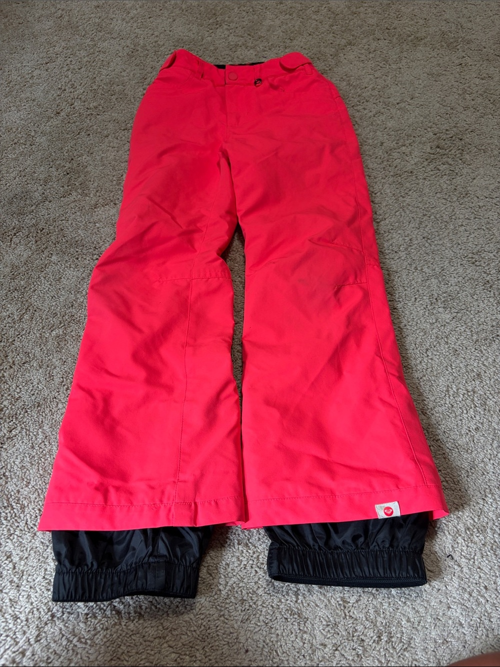 Roxy orange Snow Ski Pants Girls Medijm
